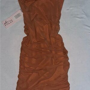 Oh Polly Women's Orange Dress